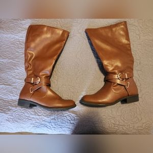 Chelsea boots, size 7, brown/brun